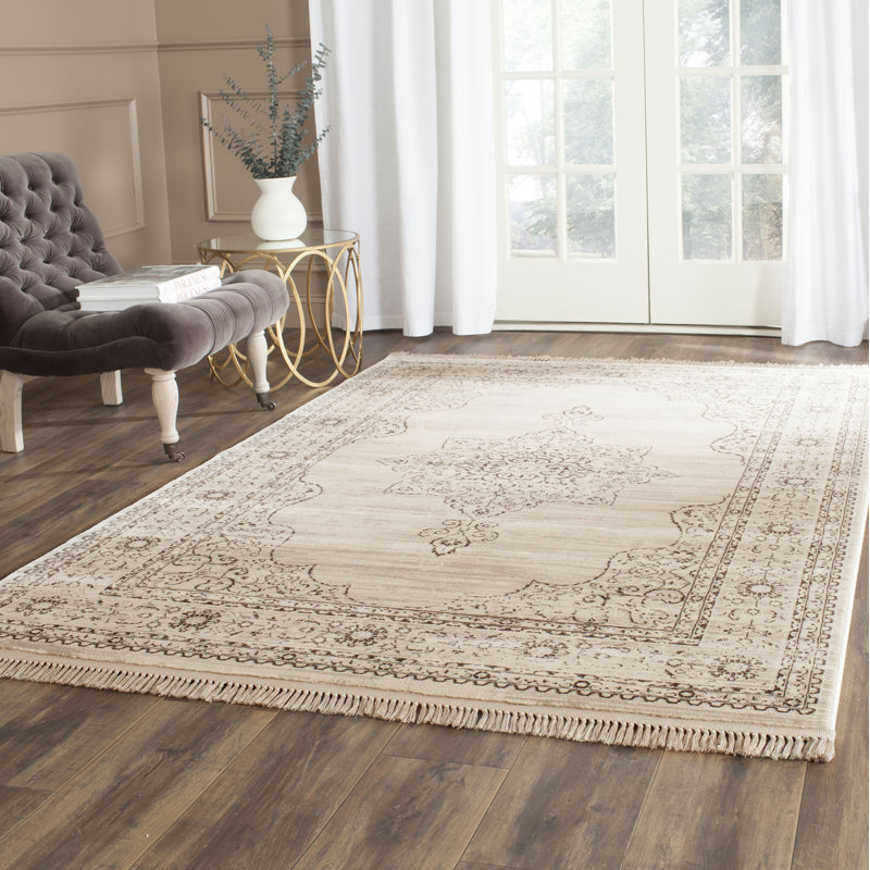 Safavieh Julianne Cream/Black Area Rug & Reviews Wayfair.co.uk